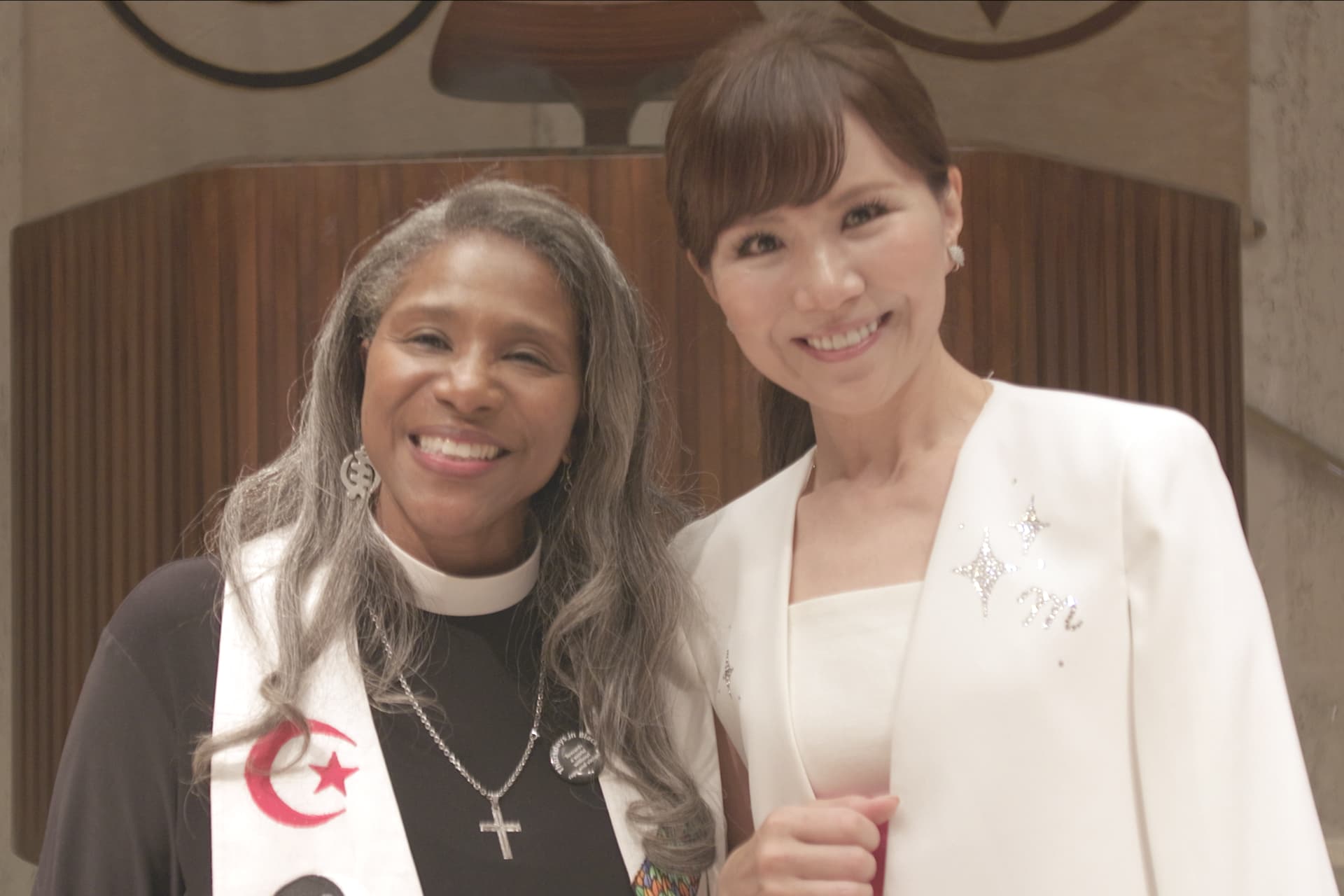 Rev. Dionne Boissiere and Miyuki