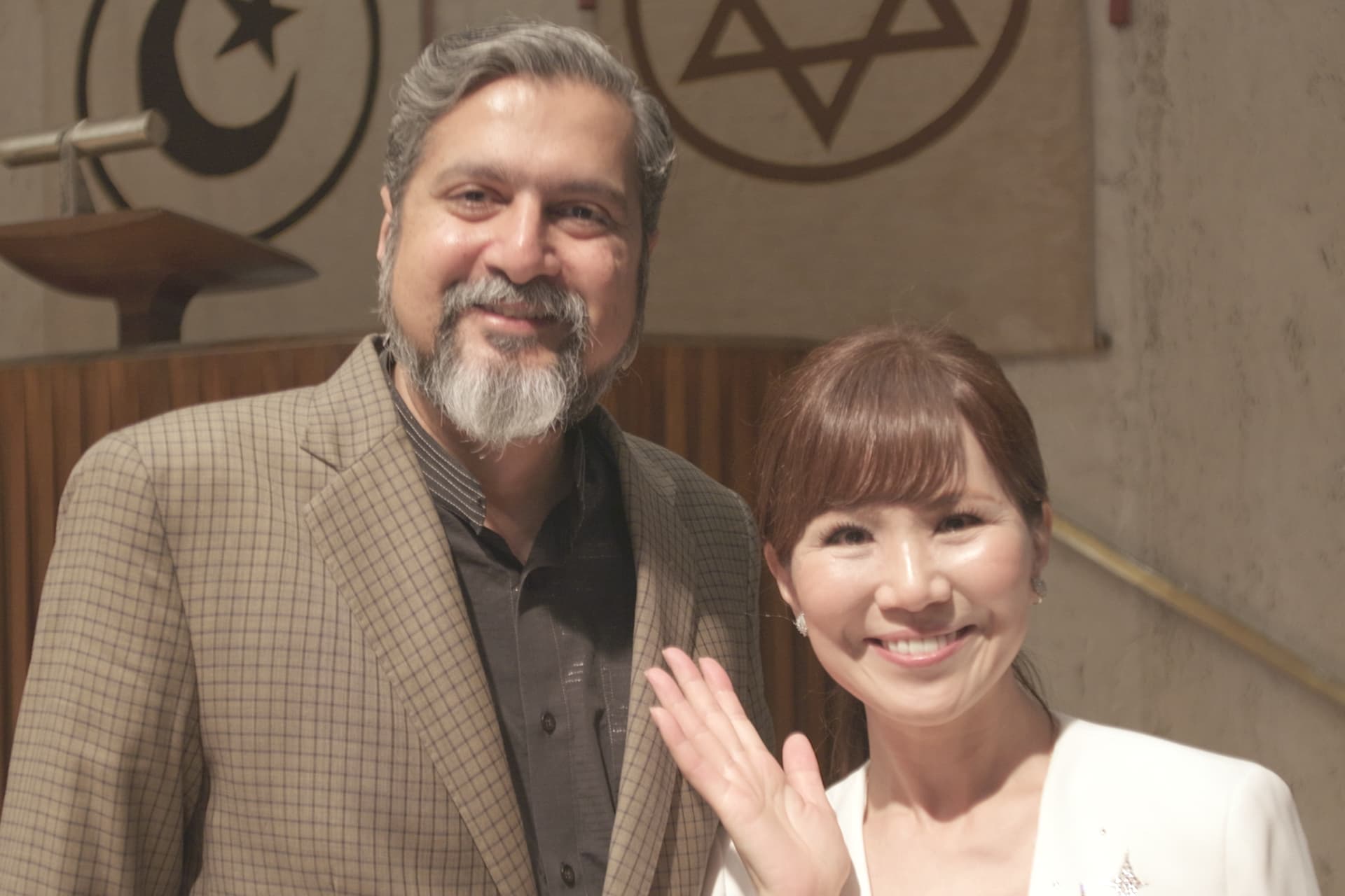 Miyuki and Ricky Kej
