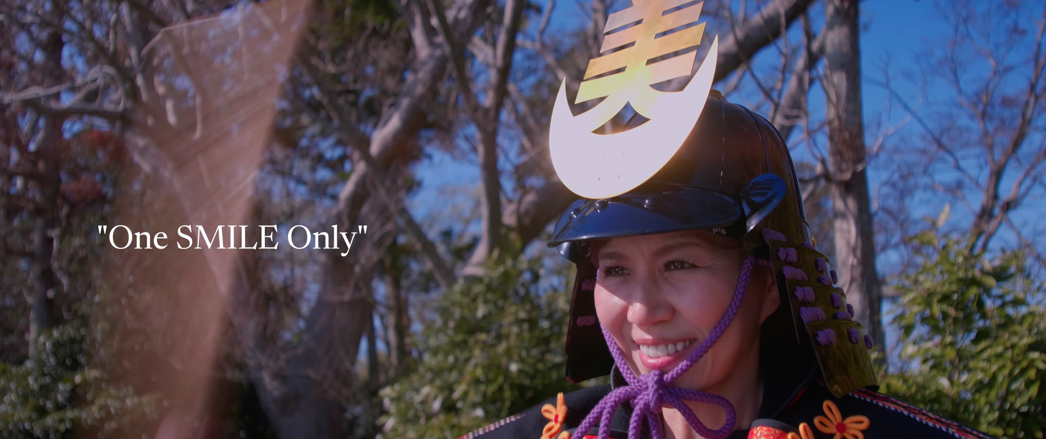 Miyuki in Samurai Armor
